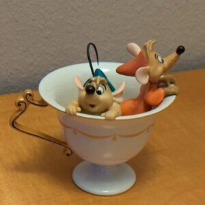 WDCC Gus & Jac "Tea for Two" From Cinderella Retired Signature Collection